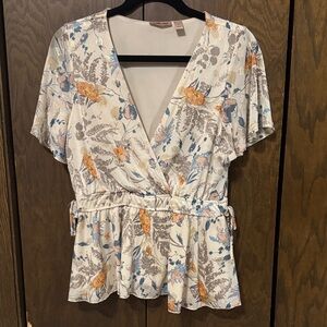 Willow & Root short sleeve blouse